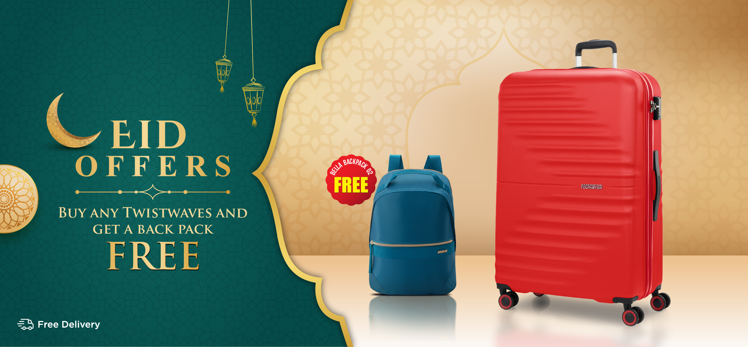 American Tourister Eid offers 2024