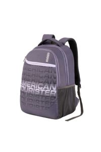 American Tourister Coco plus 2 in Grey with 1 Front Pocket and 10MM Robust Backing
