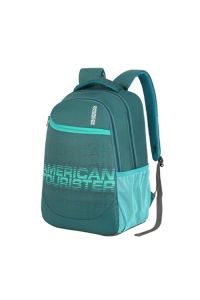 American Tourister Coco plus 2 in Teal with 1 Front Pocket and 10MM Robust Backing
