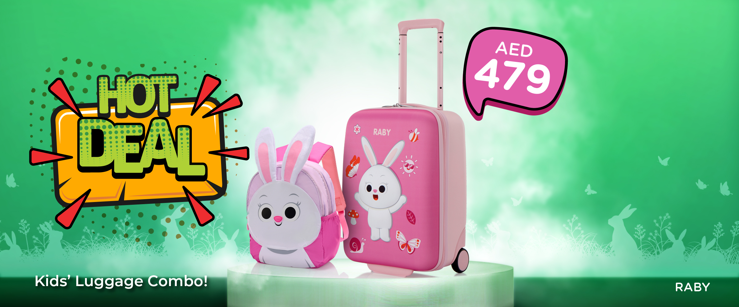 American Tourister Rabbit combo