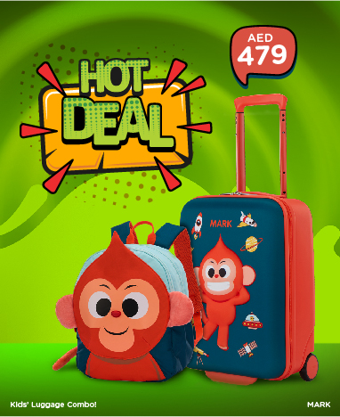 American Tourister Kiztopia Monkey Bundle